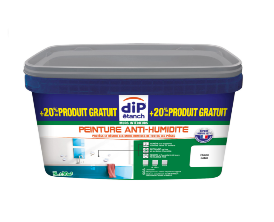 Peinture Anti Humidité 2.5L+20% 